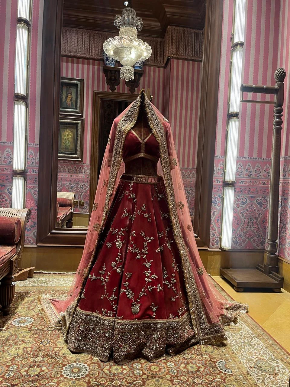 Sabyasachi Bridal Lehenga Set - Image 3