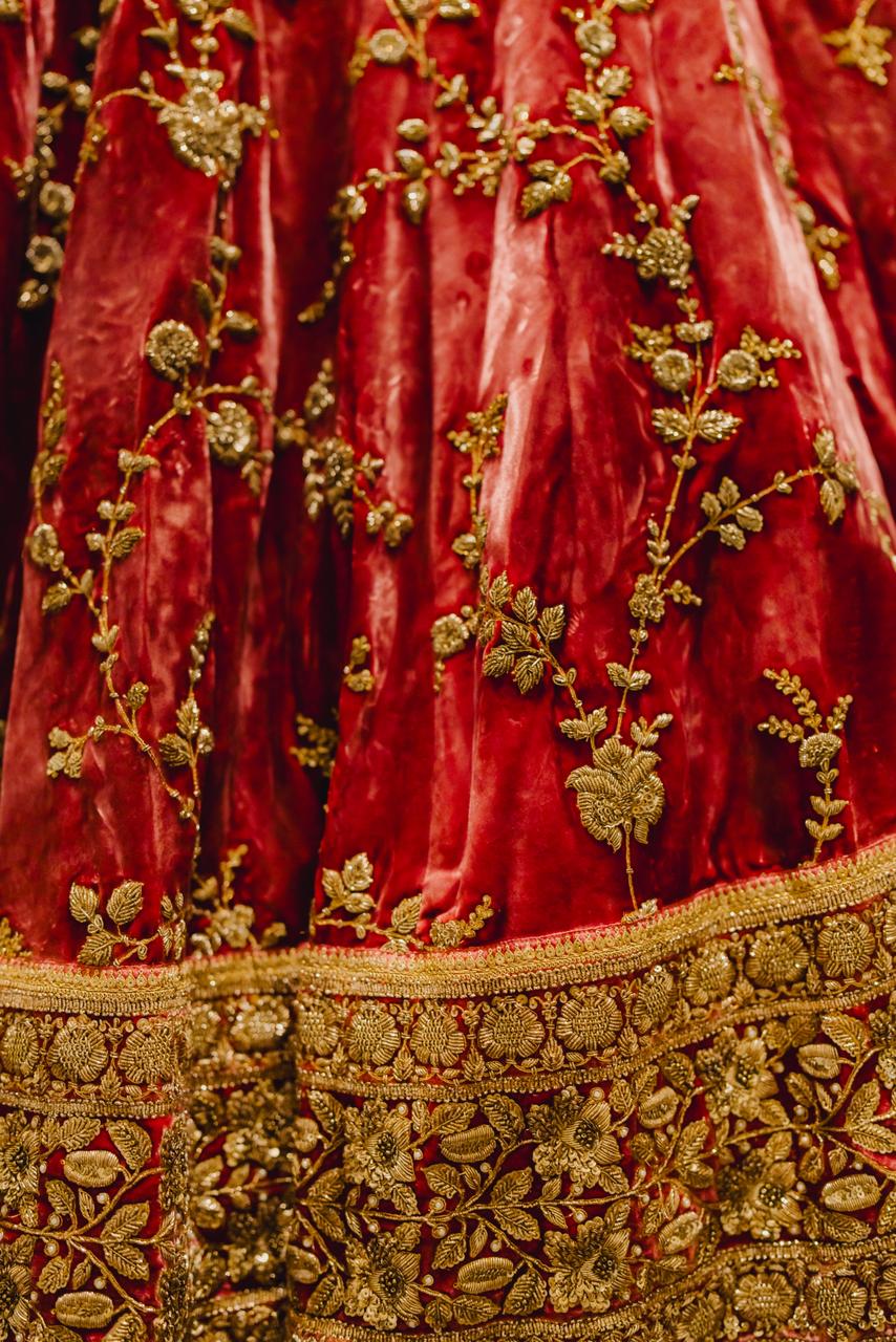 Sabyasachi Bridal Lehenga Set - Image 6