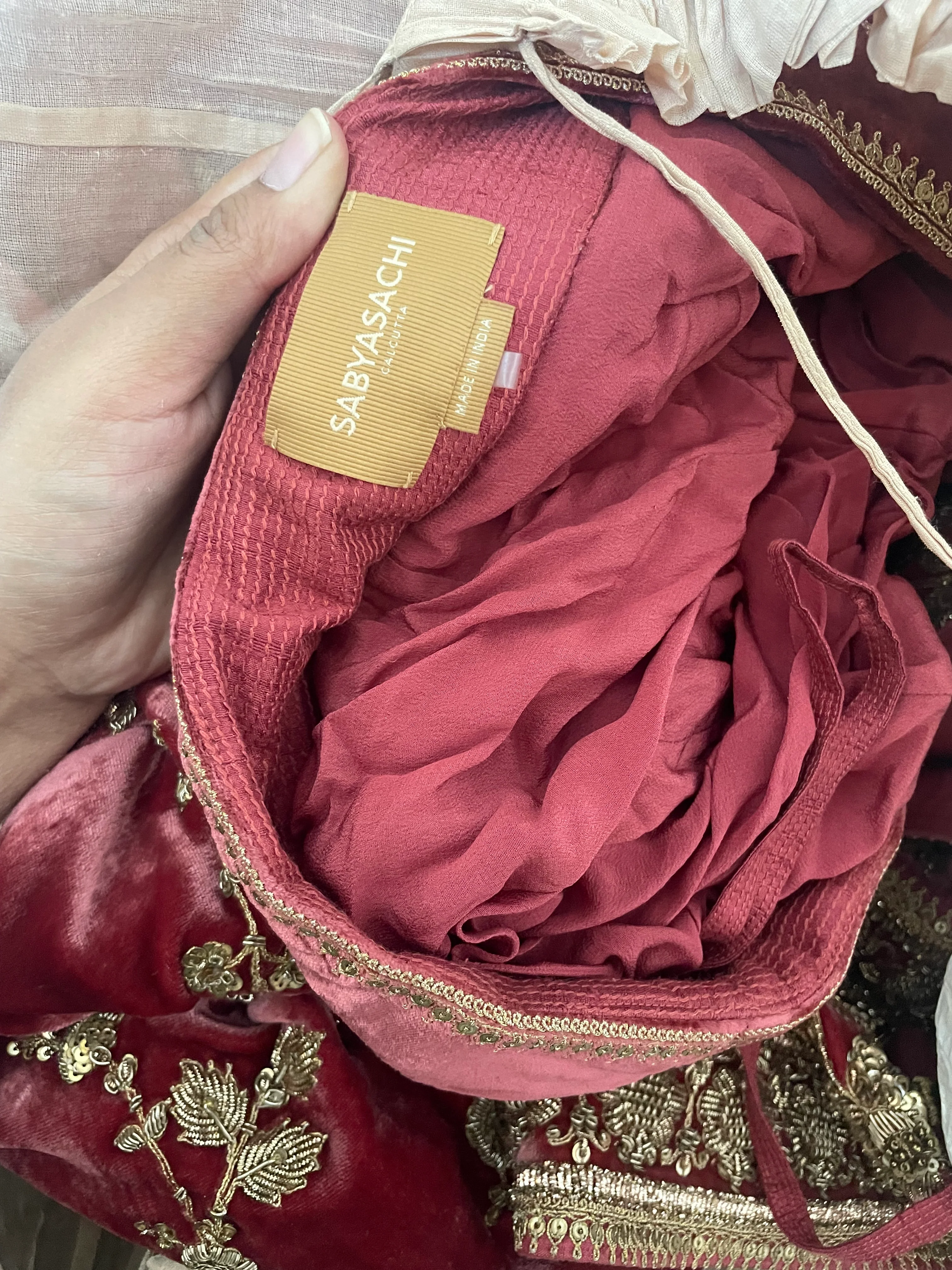 Sabyasachi Bridal Lehenga Set - Image 8