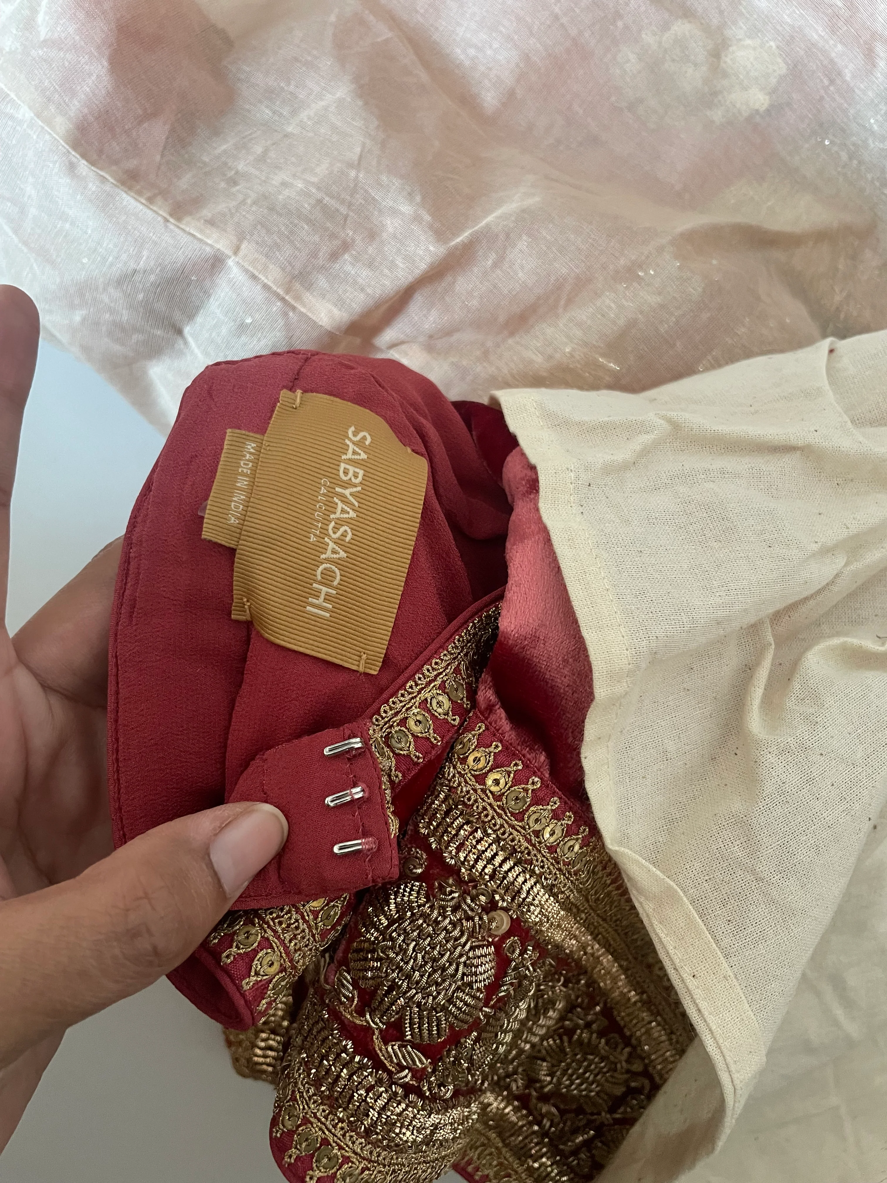 Sabyasachi Bridal Lehenga Set - Image 9