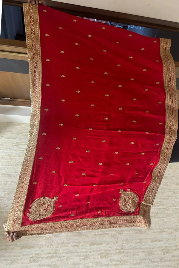Sabyasachi red embroidered lehenga - Image 5