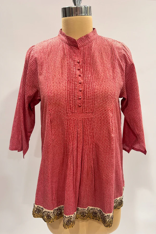 Sabyasachi Red Short Kurta