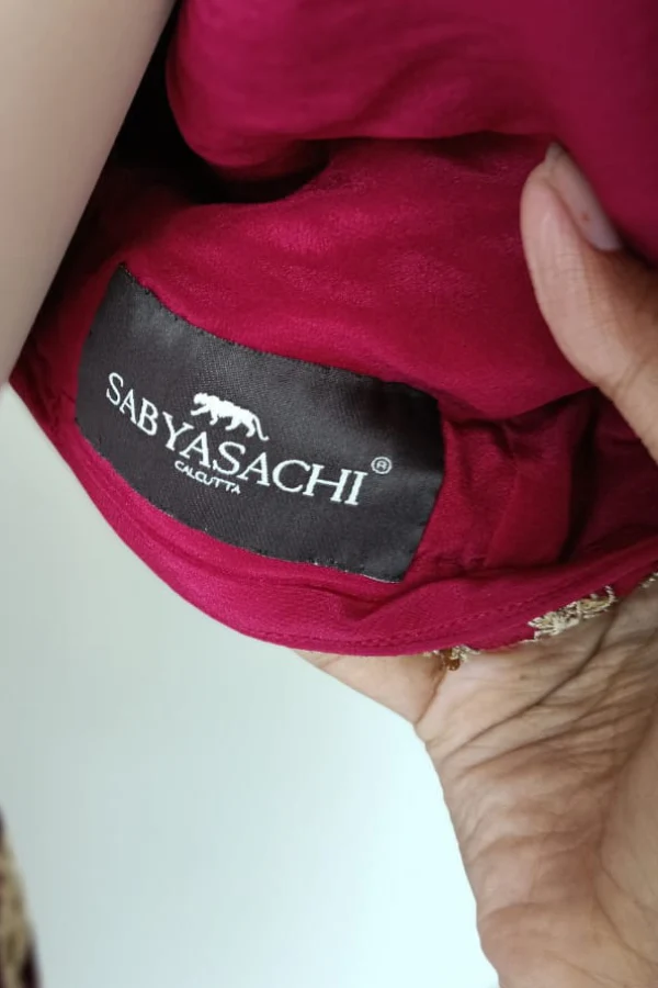 Sabyasachi Velvet Lehenga Set - Image 6