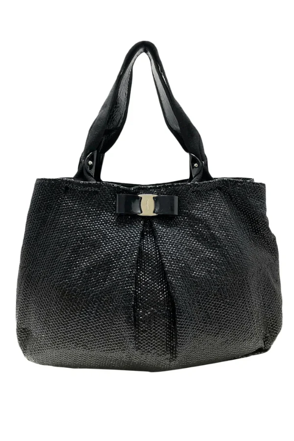 Salvatore Ferragamo Vara Sequined Tote Bag