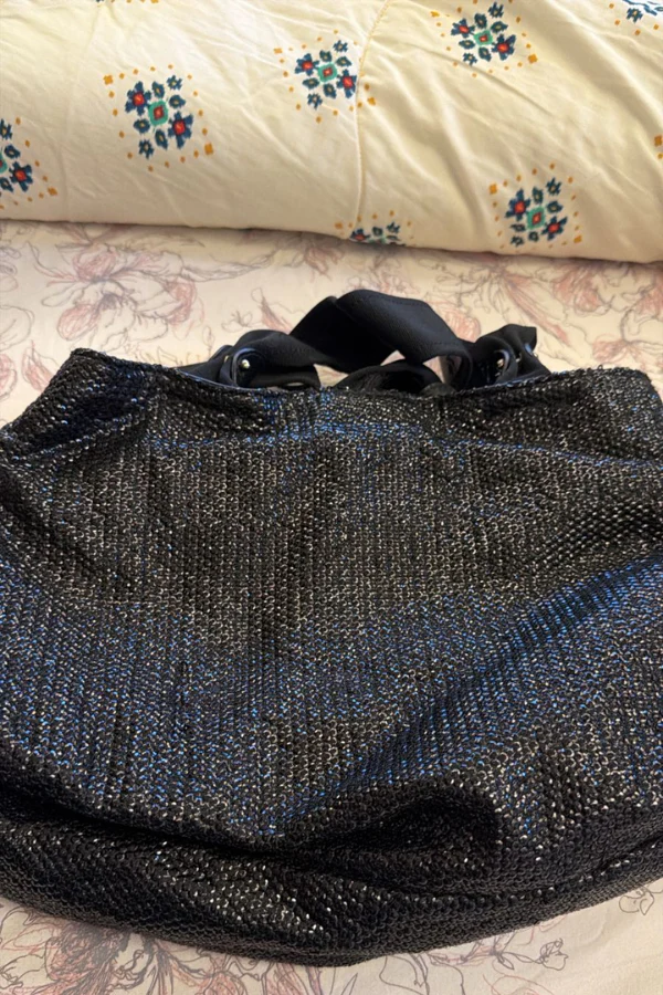 Salvatore Ferragamo Vara Sequined Tote Bag - Image 4