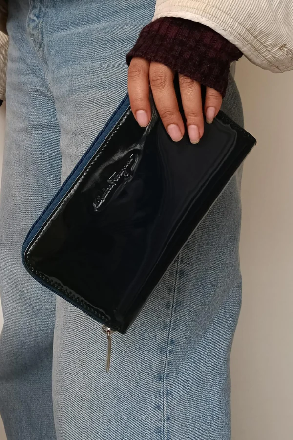 Salvatore Ferragamo Zip-Around Continental Wallet