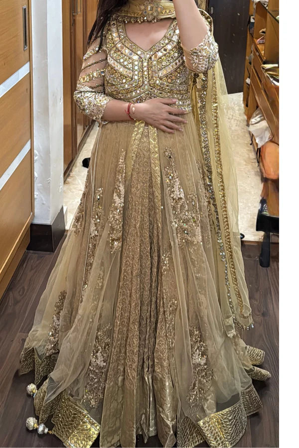 Sameera Auluck Gold Lehenga
