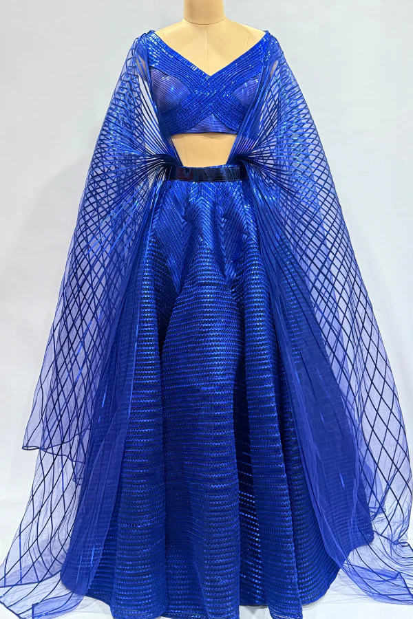 Sapphire Dream Lehenga set - Image 2