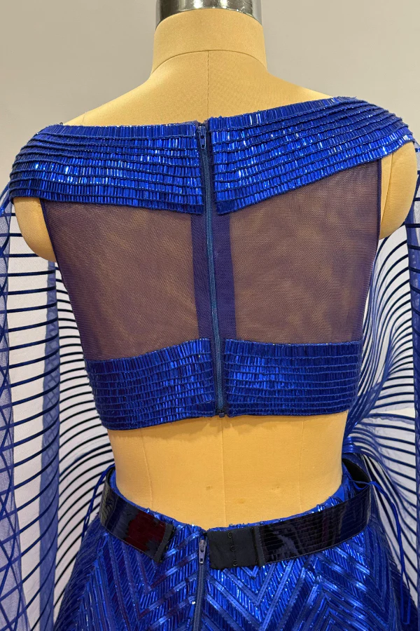 Sapphire Dream Lehenga set - Image 6