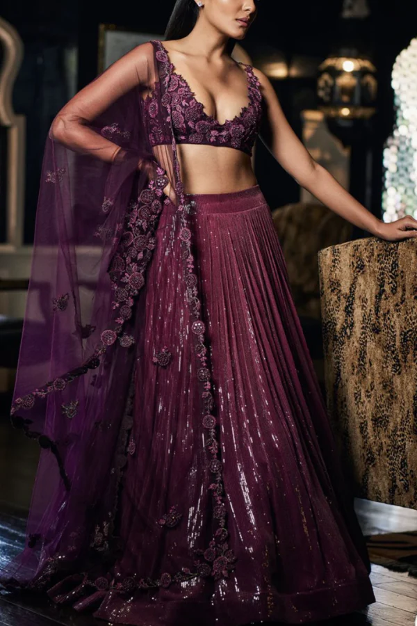 Sawan Gandhi Lehenga Set
