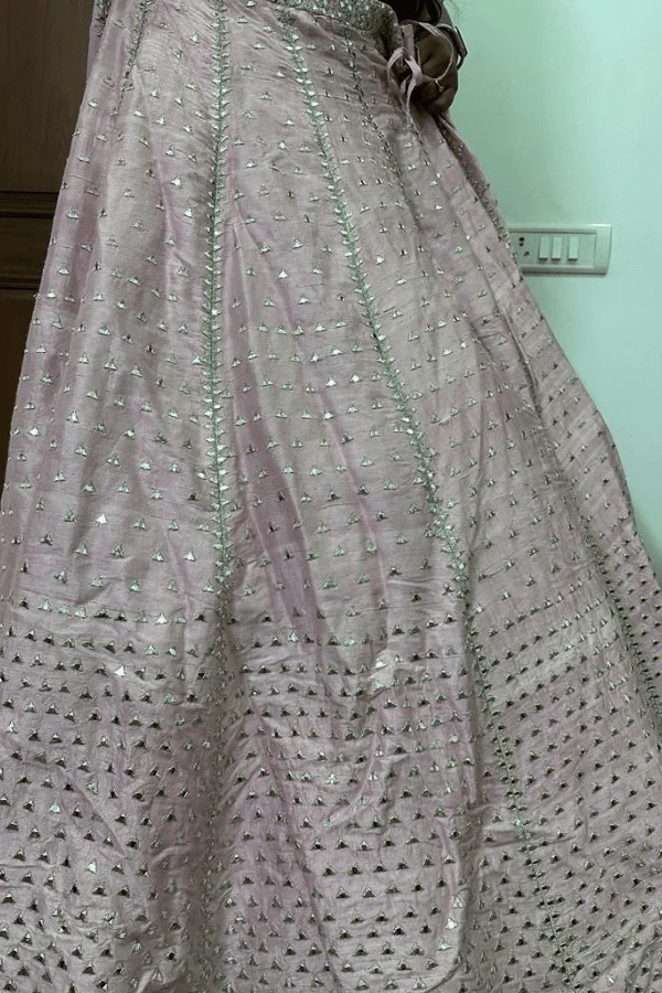 Seema Gujral Blush pink lehenga - Image 3