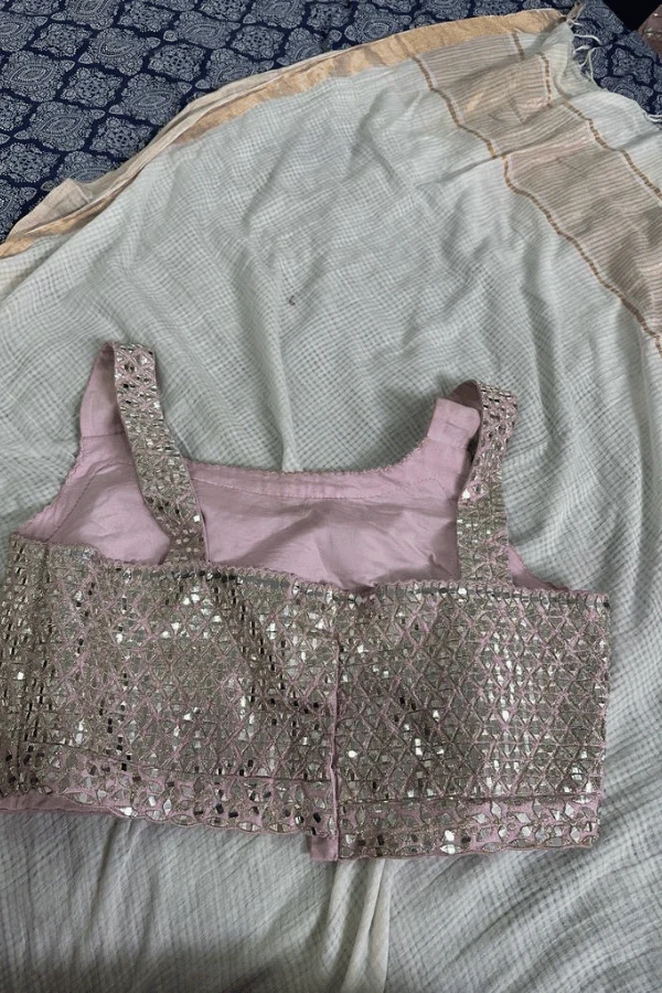 Seema Gujral Blush pink lehenga - Image 8