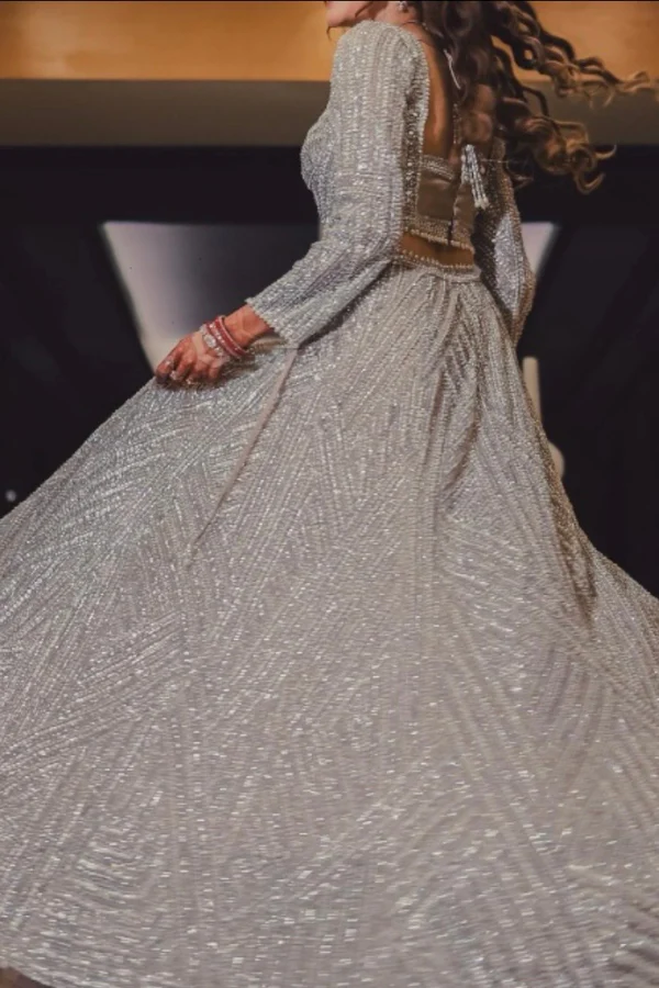 Seema Gujral Embellished Lehenga Set - Image 4