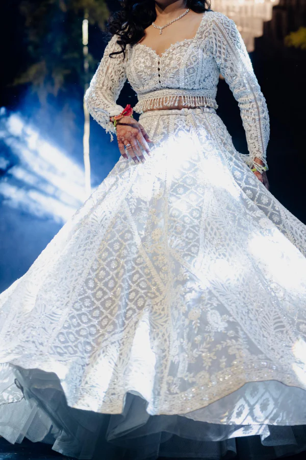 Seema Gujral Embroidered Lehenga Set - Image 3