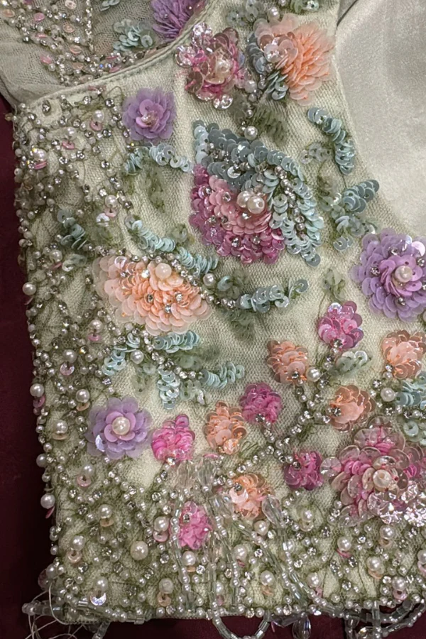 SEEMA GUJRAL floral Embellished lehenga - Image 2