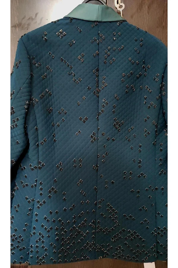 Shantanu & Nikhil Dark Green jacket - Image 2