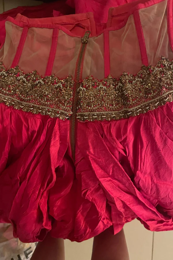 Shantanu & nikhil red gown - Image 3