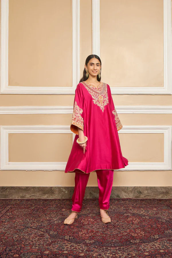 Sheetal Batra Hot pink kurta set - Image 2