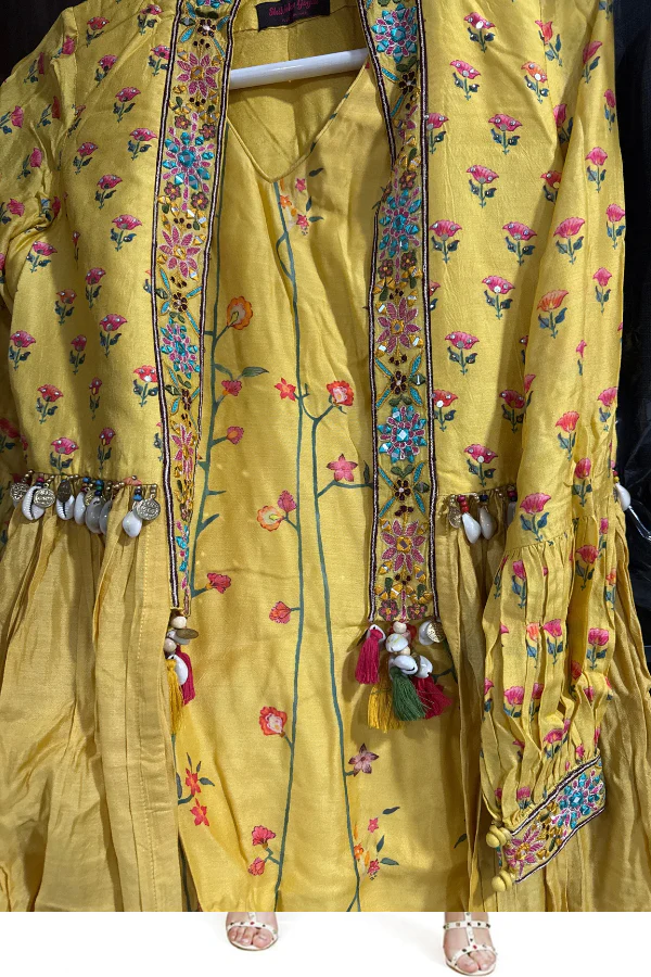 Shikkha Goyal Yellow Kurta Set