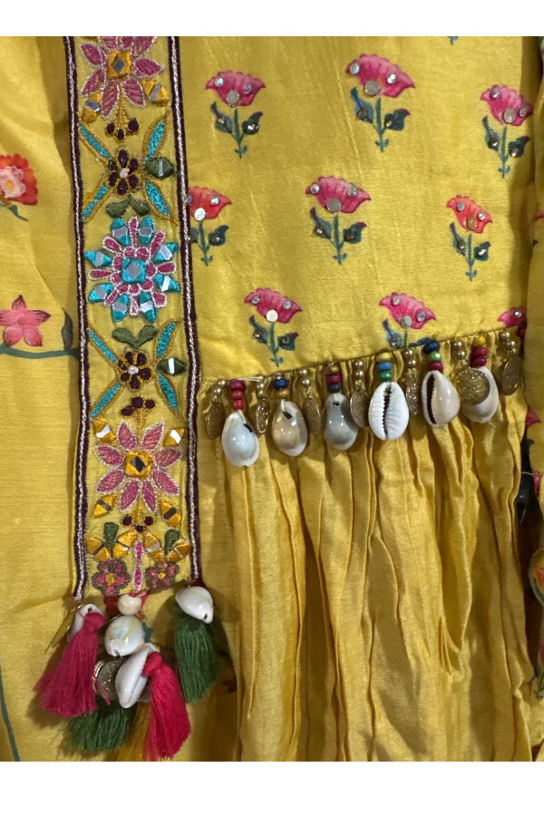 Shikkha Goyal Yellow Kurta Set - Image 2