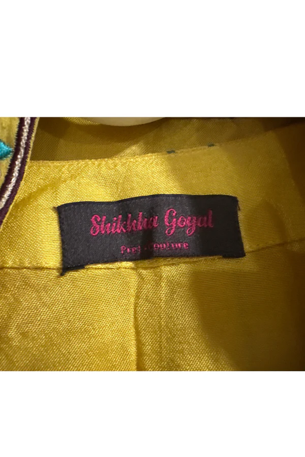 Shikkha Goyal Yellow Kurta Set - Image 4
