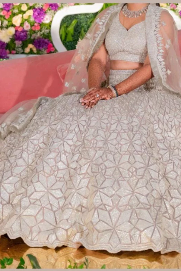 Shimmer Lehenga set