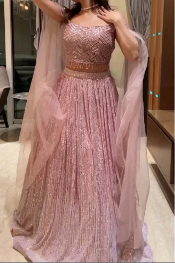 Shimmery Sequins lehenga set