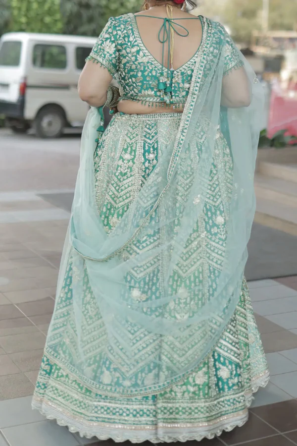 Shyam Narayan Prasad Embroidered Lehenga Set - Image 3