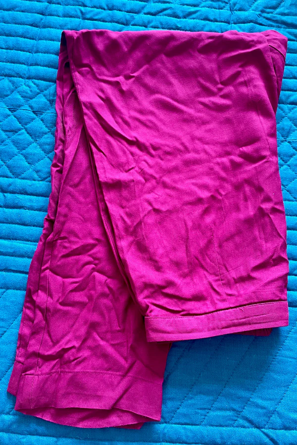Shyam Narayan Prasad Violet Anarkali set - Image 5