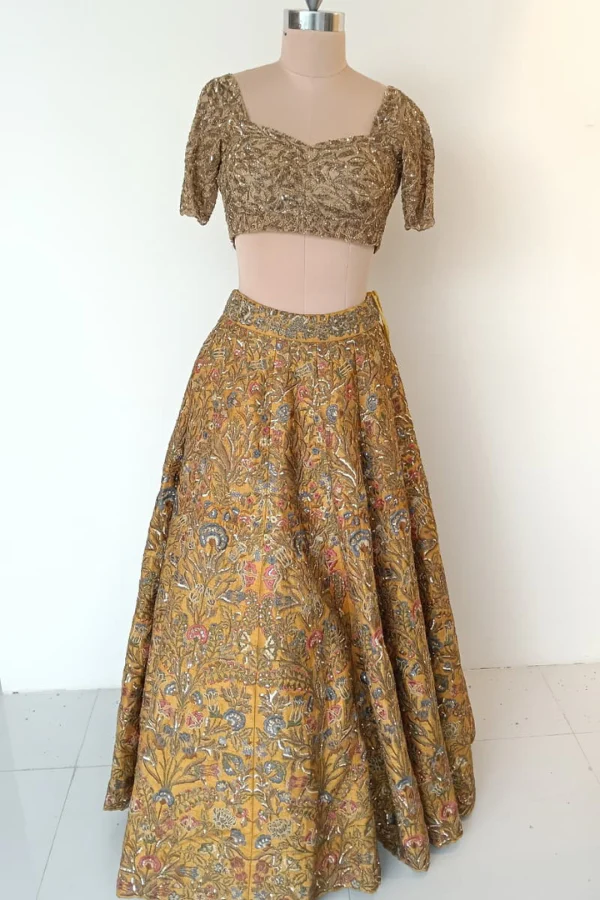 Shyamal & Bhumika Embroidered Lehenga Set - Image 6