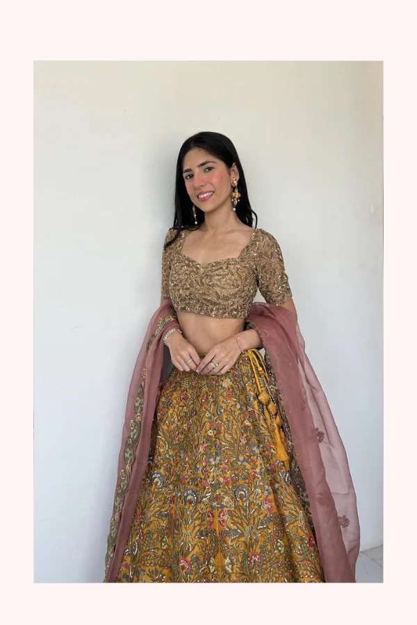 Shyamal & Bhumika Embroidered Lehenga Set - Image 8
