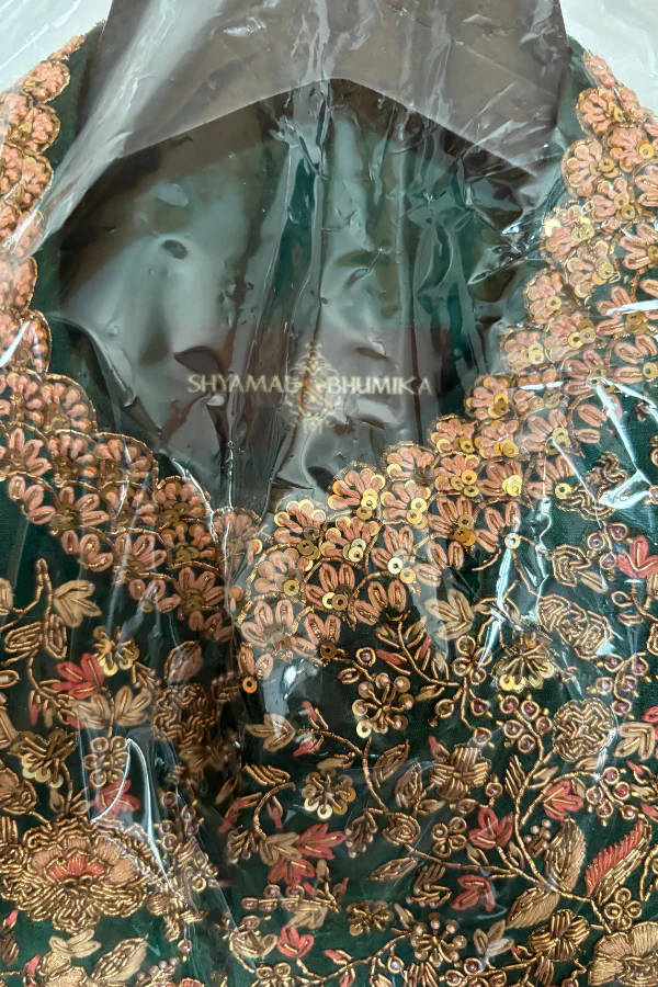 Shyamal & Bhumika Wedding Sherwani - Image 2