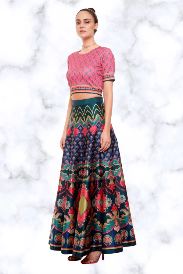 Siddhartha Bansal printed skirt