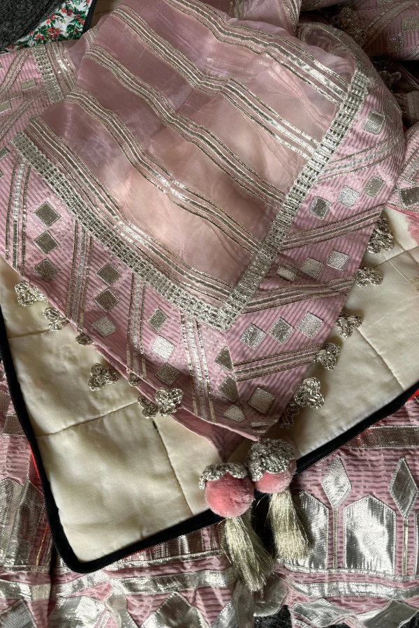 Simar Dugal striped lehenga set - Image 6