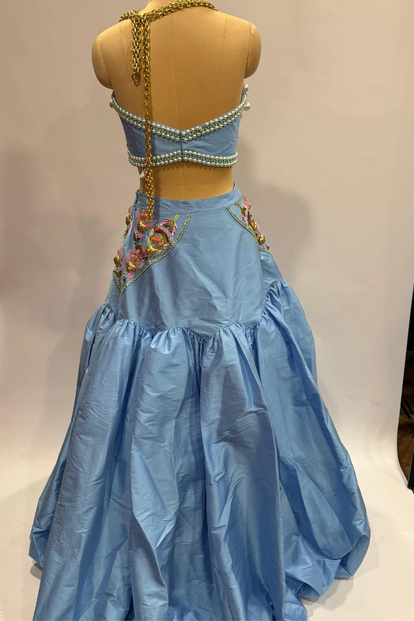 Sky Blossom Chain lehenga set - Image 3
