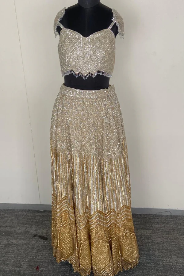 Sparkle Lehenga set - Image 3