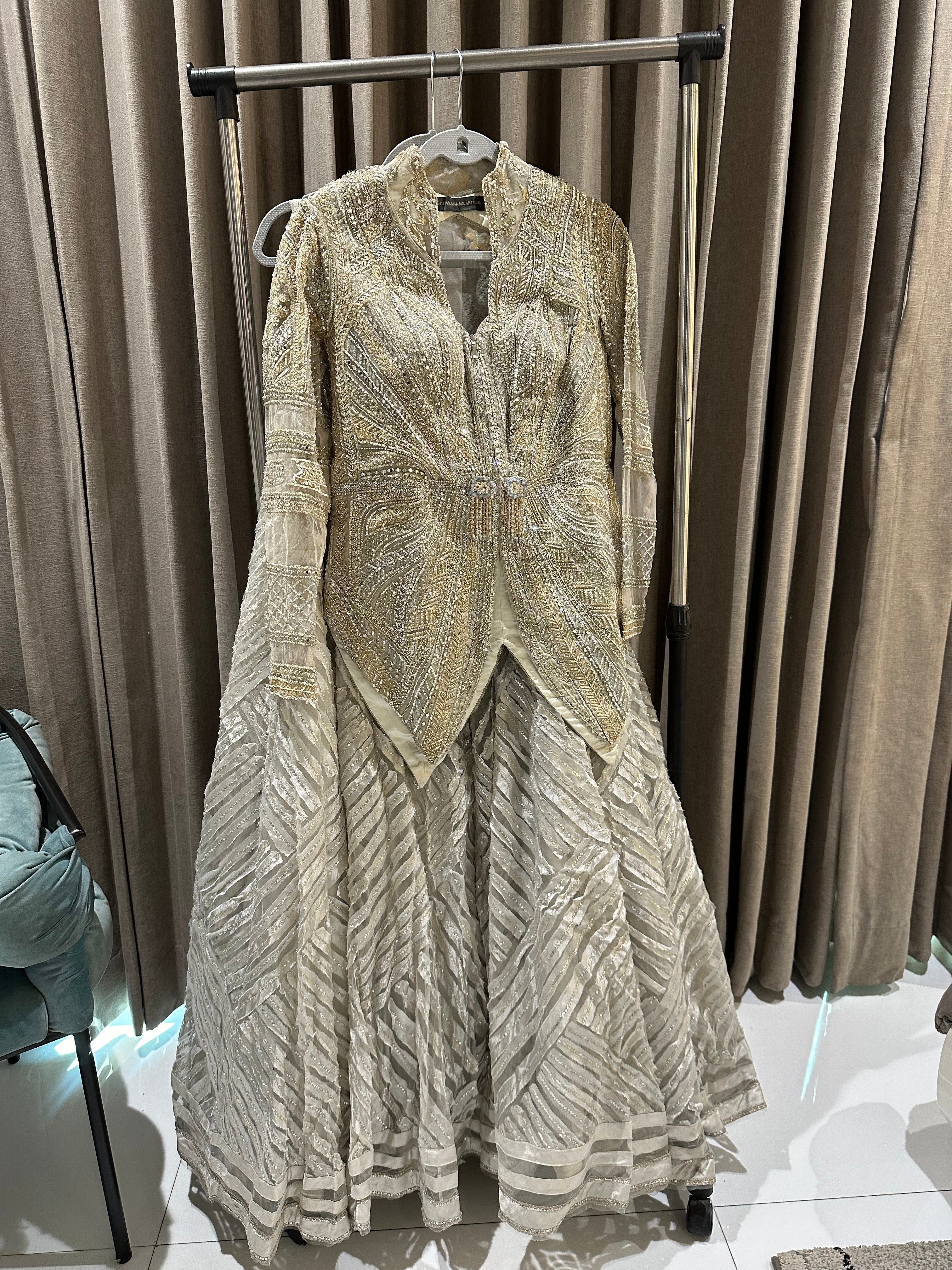 Sulakshana Mobga Rah Lehenga Set - Image 8