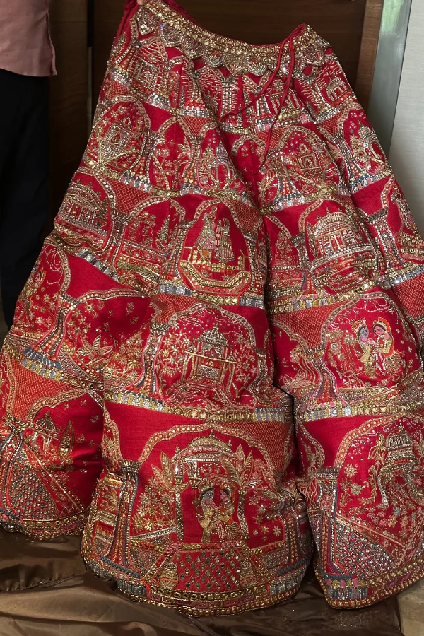 Sulakshana Monga Divine Love Lehenga - Image 4