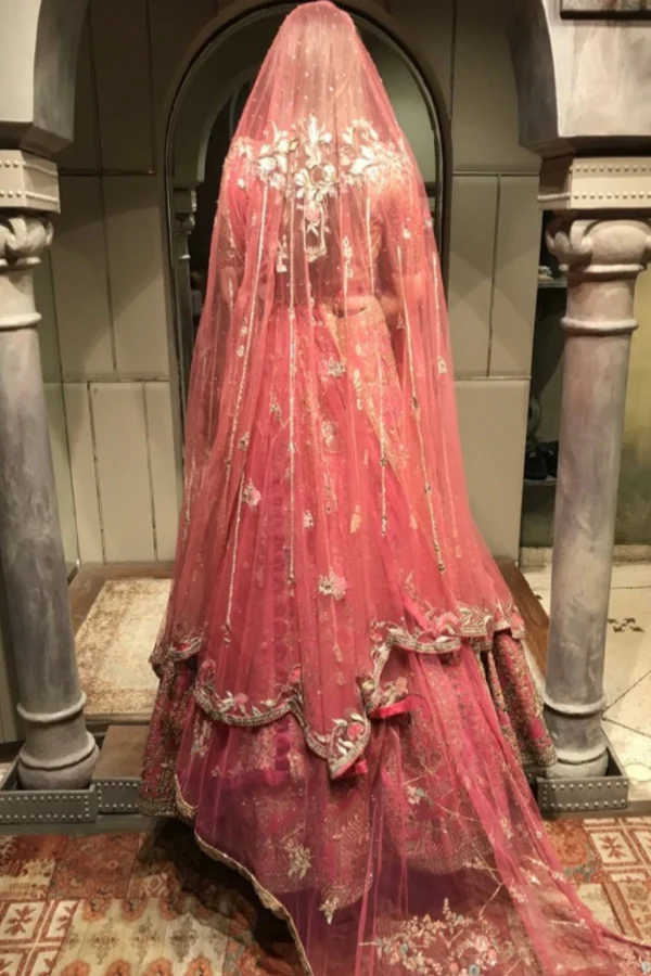 Sulakshana Monga Pink Bridal Lehenga Set - Image 2