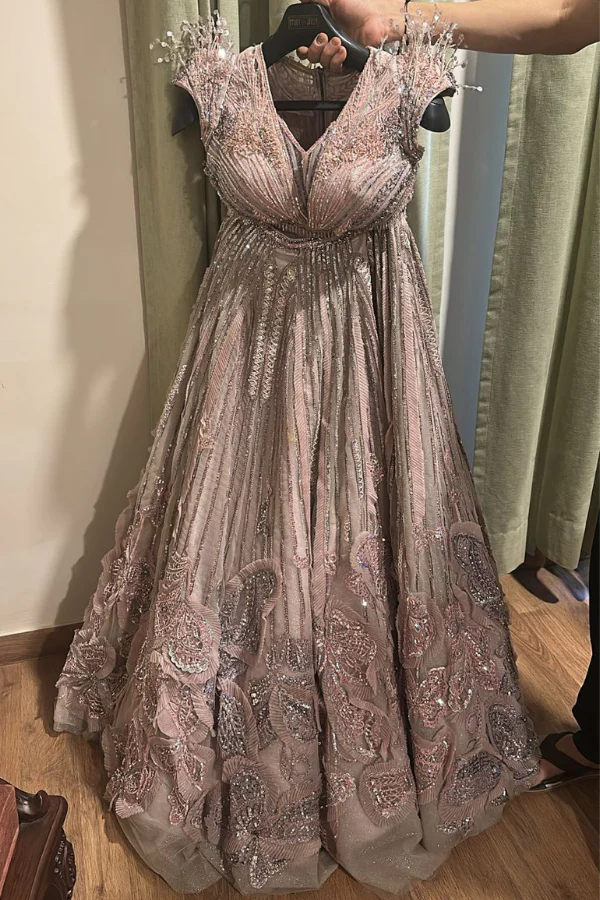 Sulakshana Monga Wings Lehenga Set - Image 3