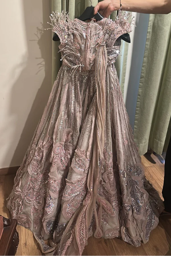 Sulakshana Monga Wings Lehenga Set - Image 4