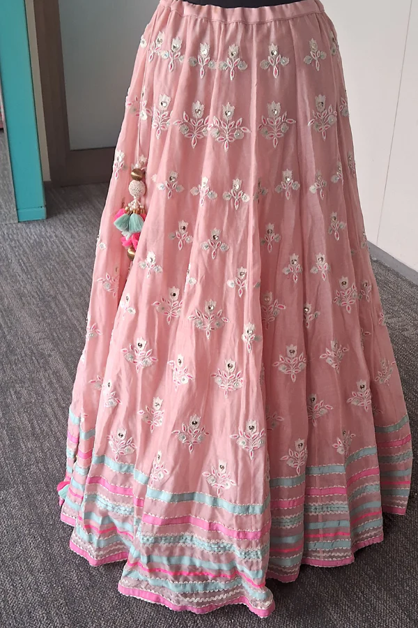 Summer By Priyanka Gupta Embroidered Lehenga Set - Image 4