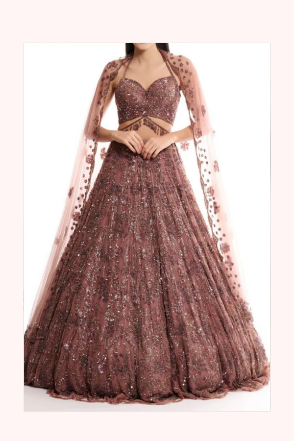 Surabhi Chopra Temptation Lehenga Set