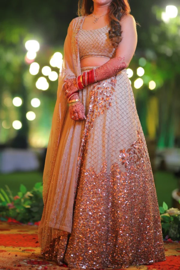 embellished Lehenga set - Image 2