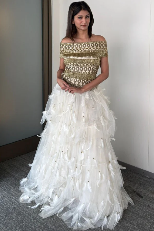Surily G Off-Shoulder Embellished Gown - Image 2