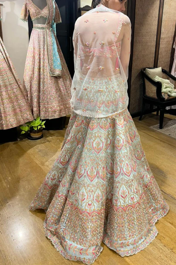 Tamanna Punjabi Kapoor embroidered lehenga - Image 4