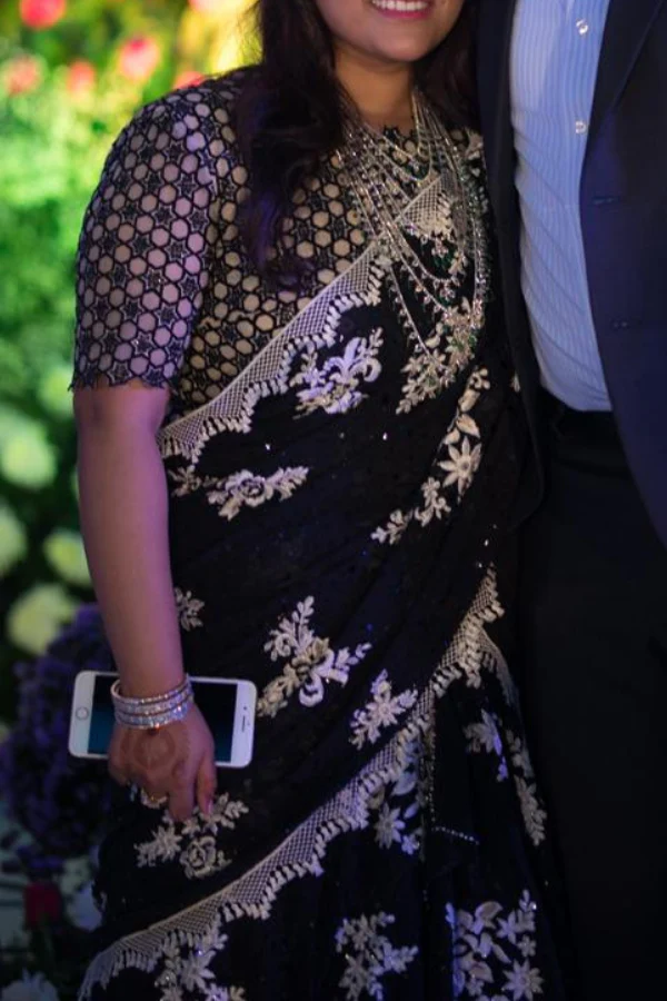 Tarun Tahiliani Black Lehenga Set - Image 2