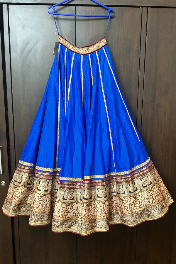 Tarun tahiliani Blue printed zardosi lehenga - Image 2