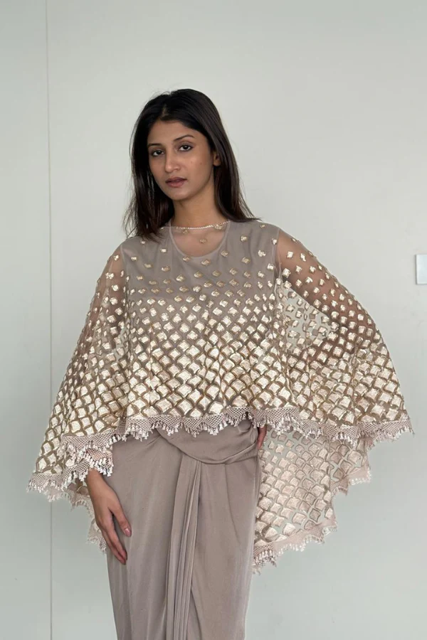 Tarun Tahiliani Cape Set - Image 2