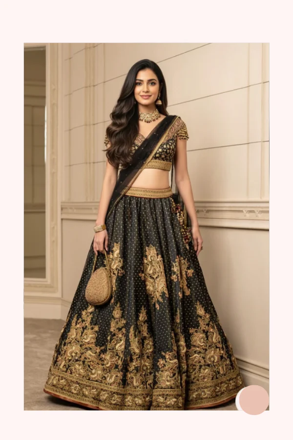 Tarun Tahiliani Embellished Lehenga Set